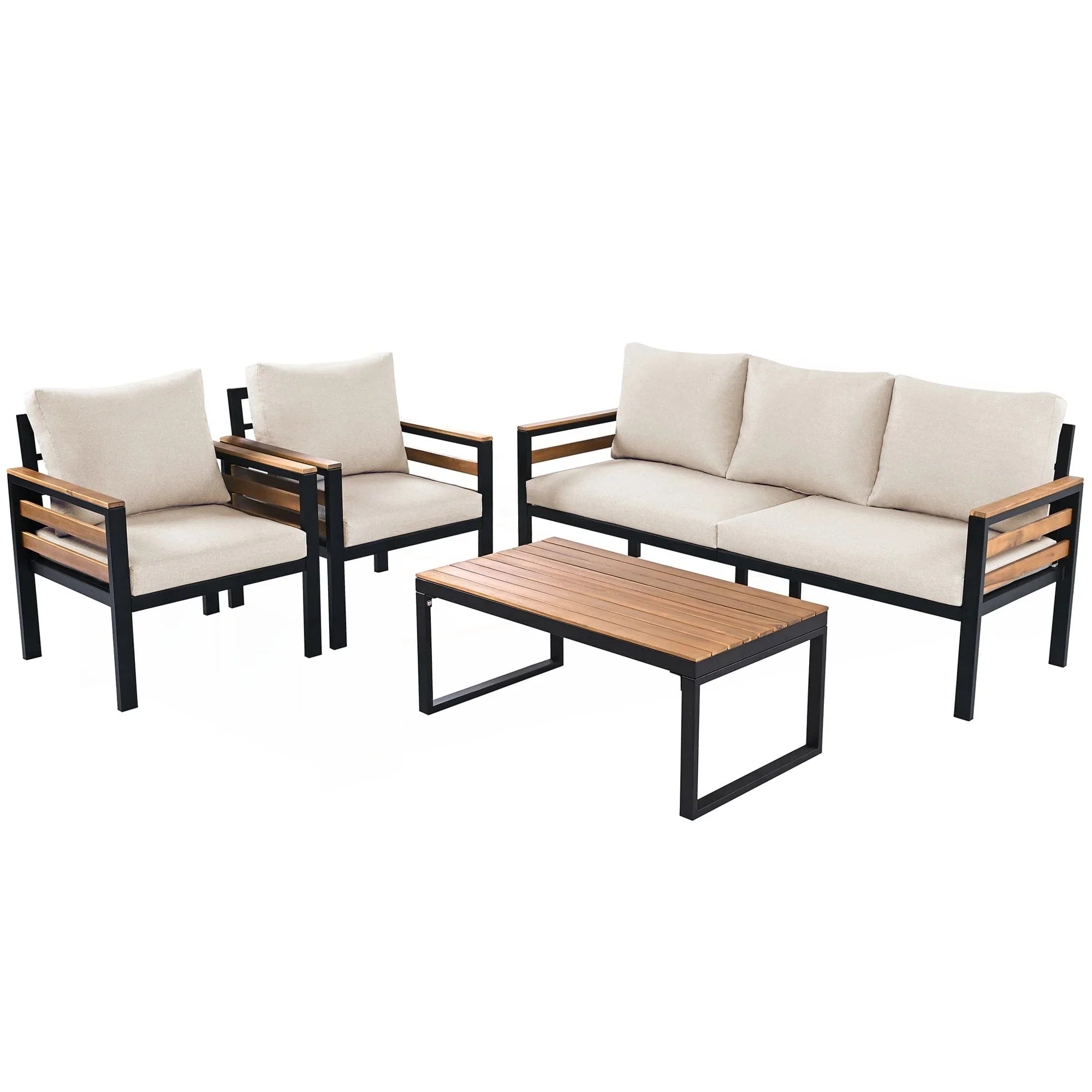 4-Piece Outdoor Furniture Sofa Set – Image 9