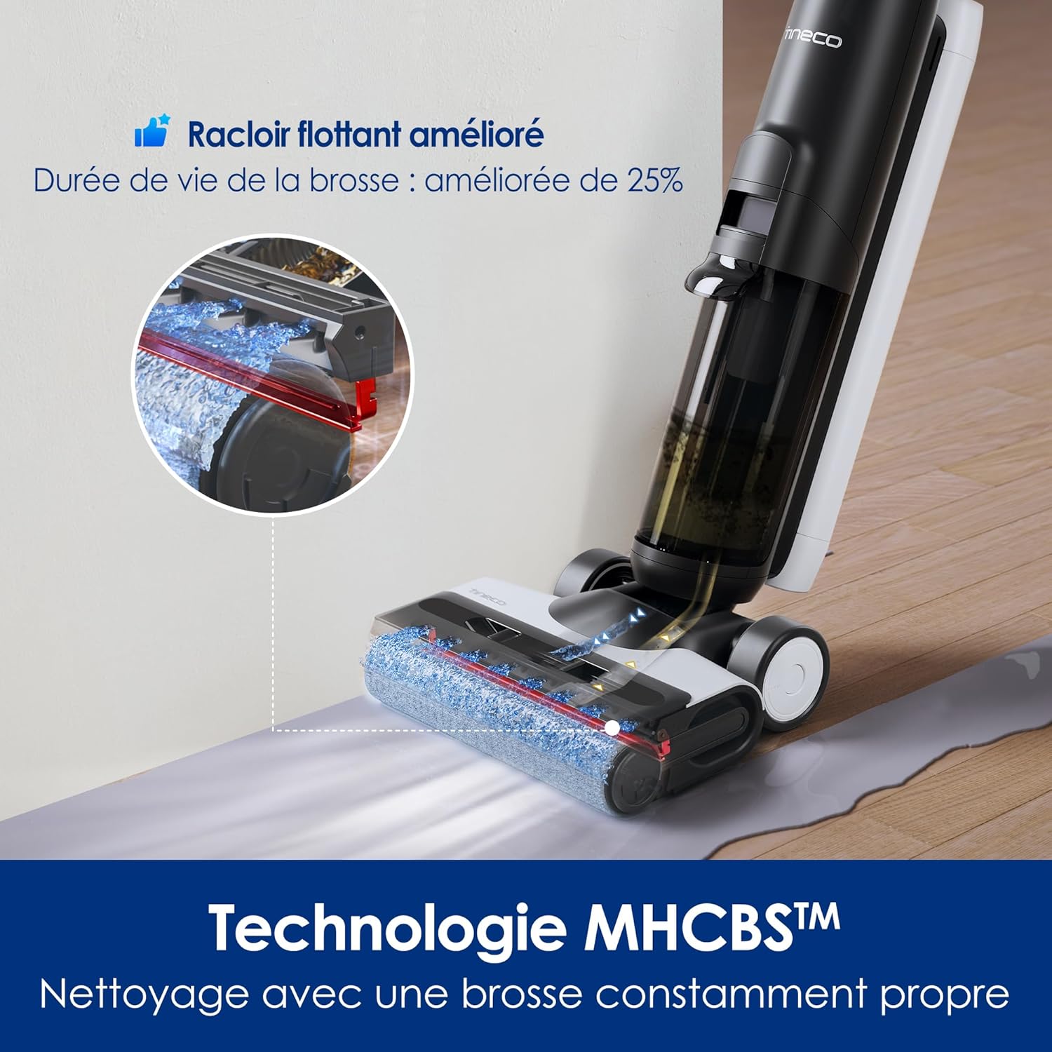 Tineco Floor One S6, le nettoyeur de sol sans fil tout-en-un pour sols durs – Image 3