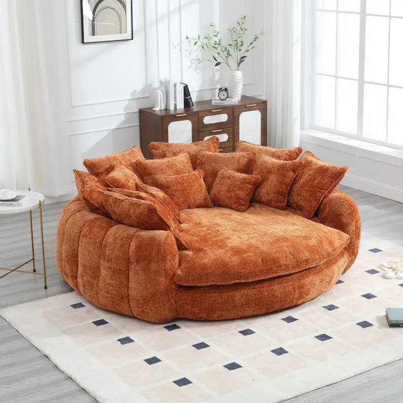 Comfortable Double Loaf Sofa Bed, Oversized Sofa Bed with Armrests – Image 33