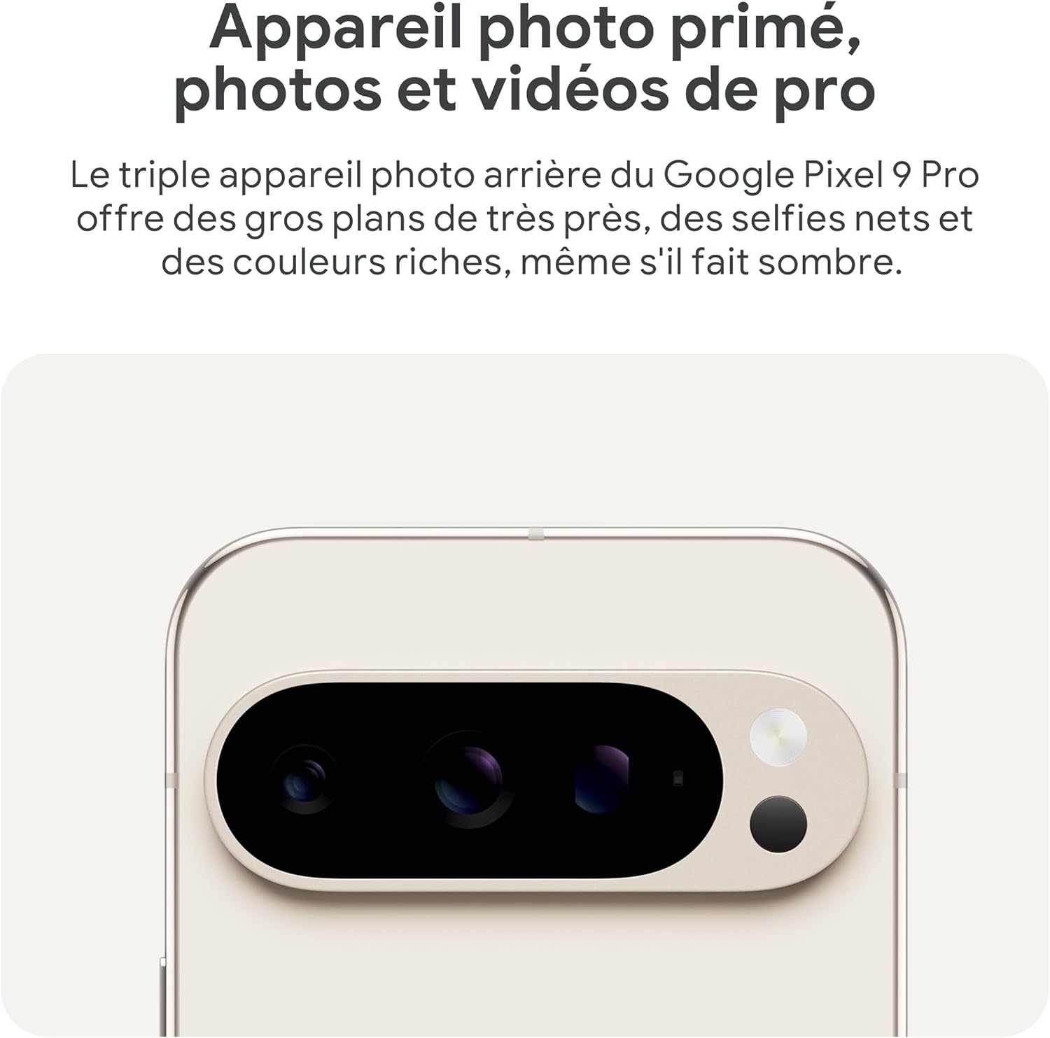 Google Pixel 9 Pro XL - Smartphone Android débloqué avec Gemini, Triple Appareil Photo arrière, 24 Heures d'autonomie et écran Super Actua 6,8 Pouces - Noir Volcanique, 256GB – Image 7