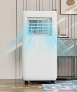 Alternative view of GustoWave 10000 BTU Portable Air Conditioner for Room up to 450 Sq. Ft. with 24H Timer, Sleep Mode