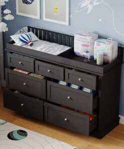 Alternative view of Famapy Versatile Baby Changing Table Dresser: Convertible Design, Spacious Drawers  Grow with Your Little One
