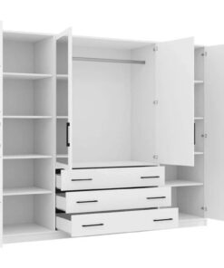 Wardrobe - Blanc (charnieres)