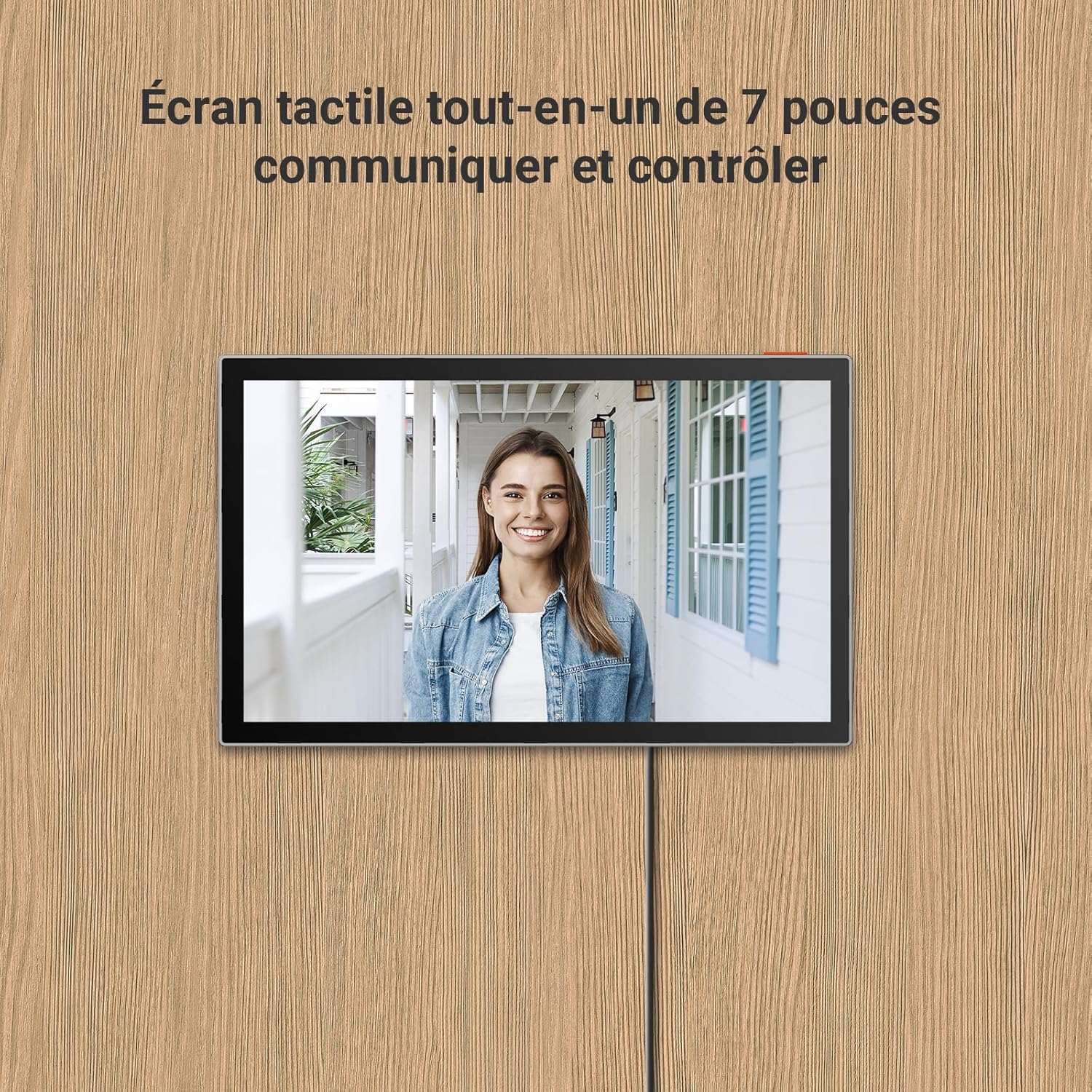 EZVIZ HP7 2K Visiophone Connecté Interphone Vidéo, 7 Pouces Moniteur Tactile, Unlock à Distance, 2 Fils, Détection Humaine, Option RFID, Audio Bidirectionnel, Vision Nocturne, étanche, WiFi dual-Band – Image 5
