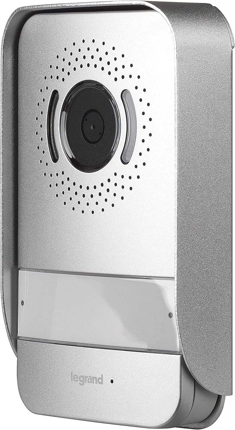 LEGRAND, Easykit Essential 367915 Kit d'interphone vidéo avec connecteur 2 fils, moniteur couleur 7 et caméra grand angle 1/2, kit de maison familiale, extensible, alimentation encastrée en ligne, – Image 4