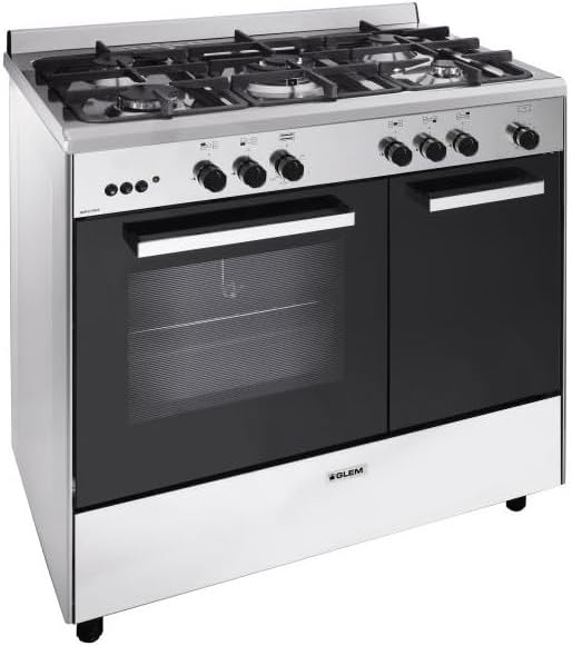Piano De Cuisson Gaz 66l 5 Feux Inox/noir - GA960PCGIX – Image 3