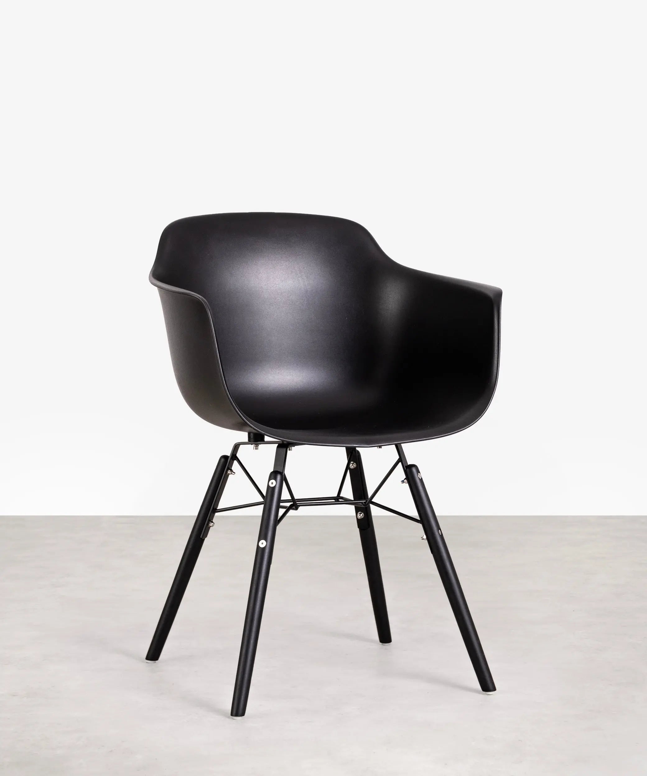 Silla de Polipropileno y Madera Elon Arms – Image 28
