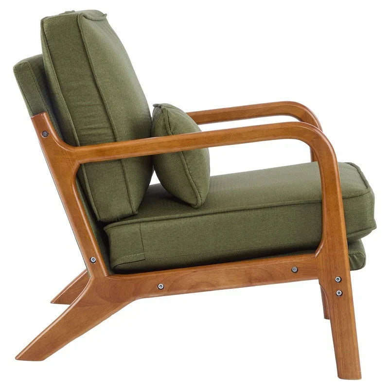 Mid Century Modern Upholstered Accent Chair – Image 56