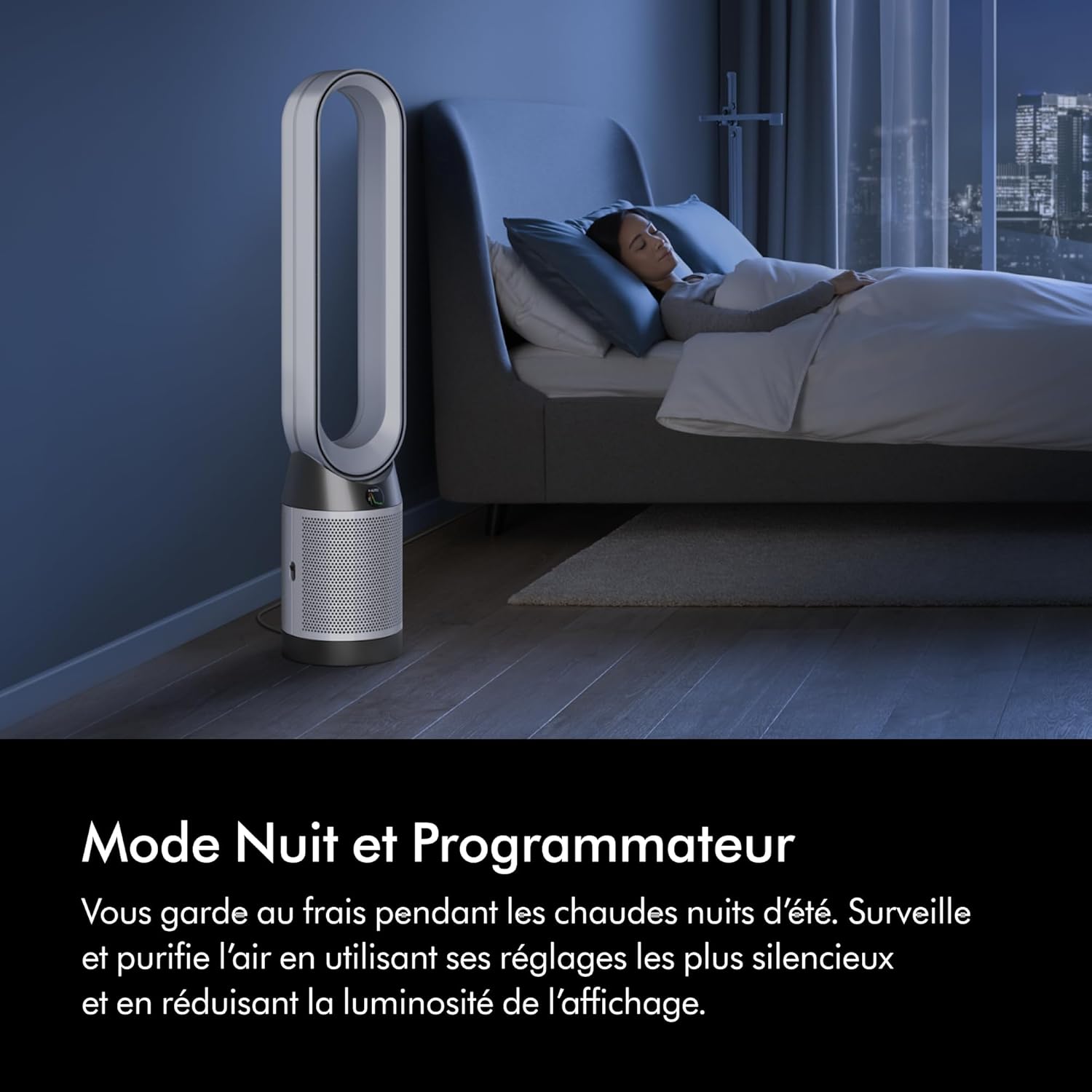 Dyson Purifier Cool Gen1 Purificateur d’air et ventilateur TP10 – purification puissante, flux d’air rafraîchissant (Blanc) – Image 6