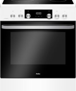 Cuisinière Vitrocéramique 77l 4 Feux Blanc - ACV7005RB
