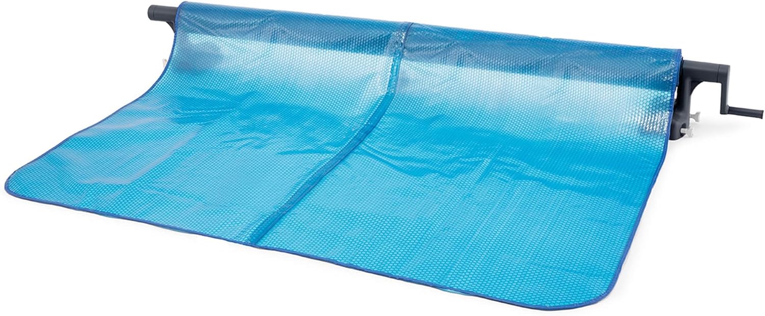Intex Enrouleur bâche à Bulles pour Piscine rectangulaire de 2,74m à 4,88m – Image 4