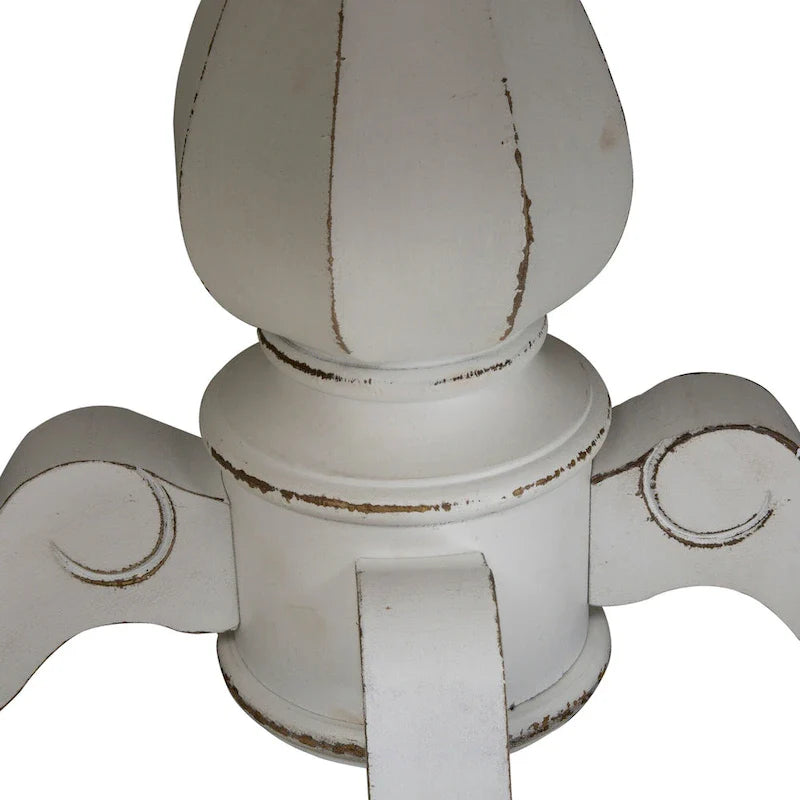 Magnolia Manor Round Pedestal Dining Table with Expandable Leaves - 2 Finishes – Image 15