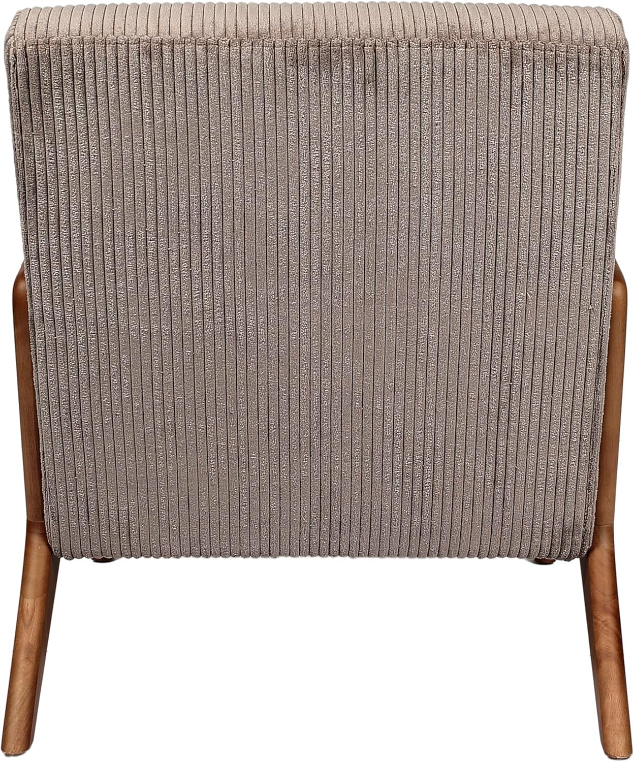 HOME DECO FACTORY, HD0348, Fauteuil Salon Cotele Scott Taupe, Softness, Mobilier, Assise, canapé et Fauteuil, 64,5x75x83,5 cm, Hauteur Assise 43 cm, Taupe – Image 6