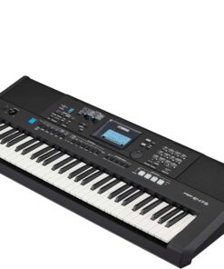 Yamaha PSR-E473 Clavier arrangeur portable dynamique et versatile avec 61 touches - Noir