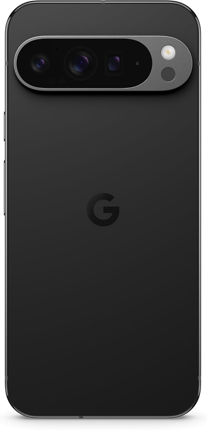 Google Pixel 9 Pro XL - Smartphone Android débloqué avec Gemini, Triple Appareil Photo arrière, 24 Heures d'autonomie et écran Super Actua 6,8 Pouces - Noir Volcanique, 256GB