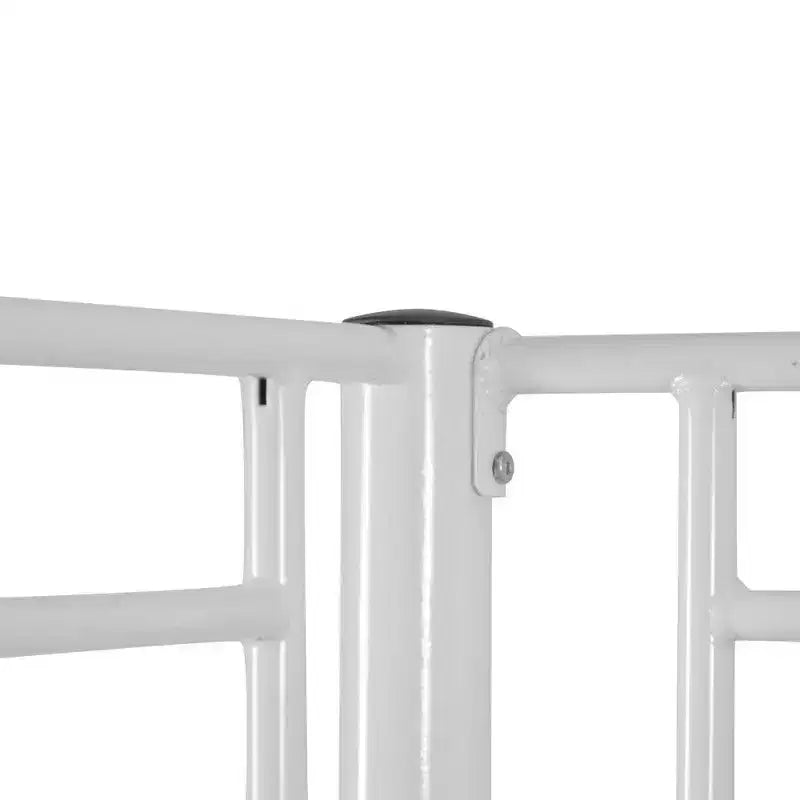 Karl Home Twin Over Twin Steel Bunk Bed Frame Ladder Bedroom Dorm Room for Kids Adult Children – Image 27