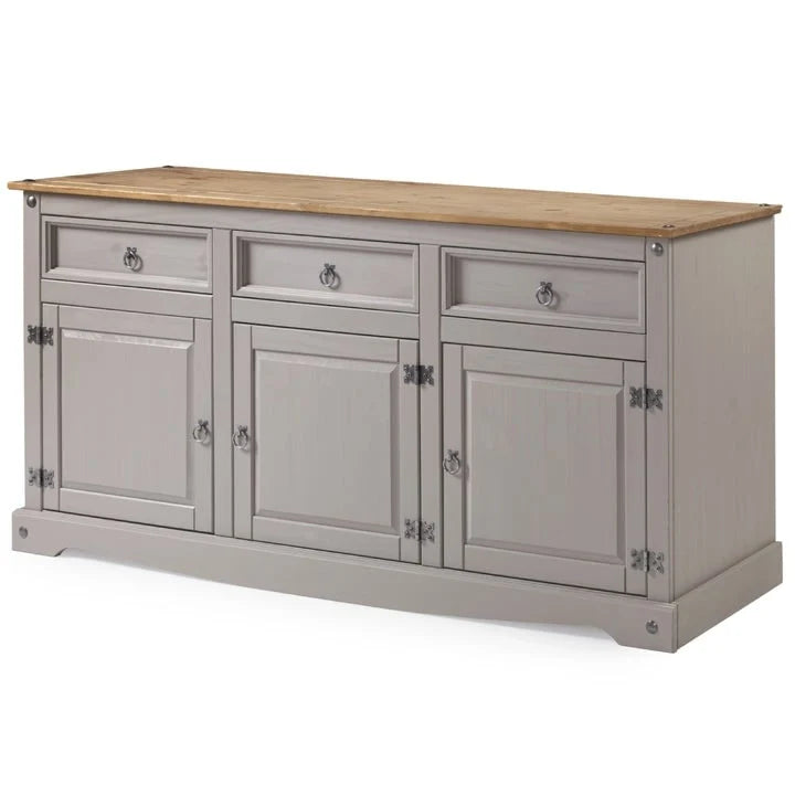 65 Wood Buffet Sideboard Farmhouse - Corona Collection – Image 2