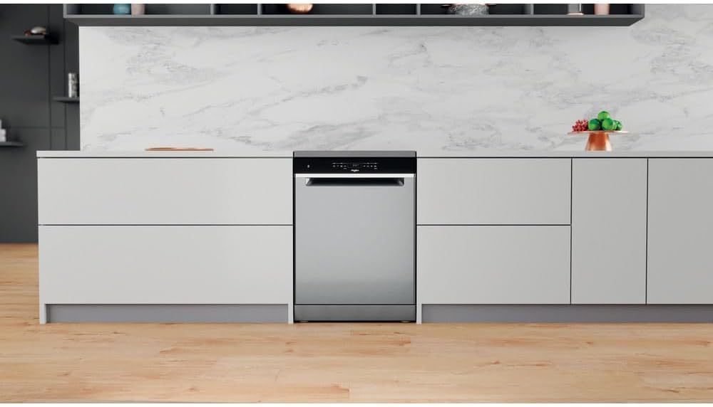 Whirlpool Lave-vaisselle, couleur inoxydable, grande capacité – WFO 3T141 X – Image 9