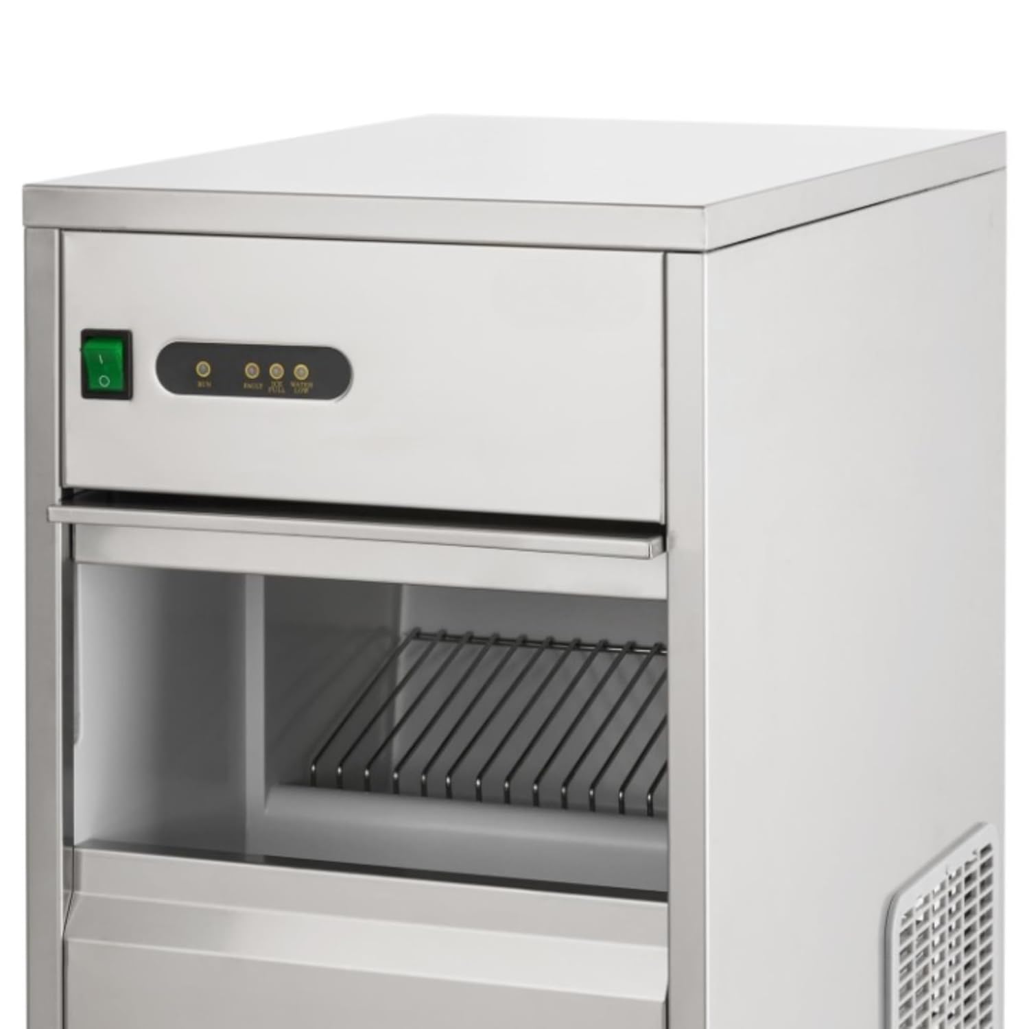 Machine à Glaçons Creux Professionnelle 20kg/24h - Glaçons de Qualité - Stockage 5 kg - Refroidissement à Air – Image 4