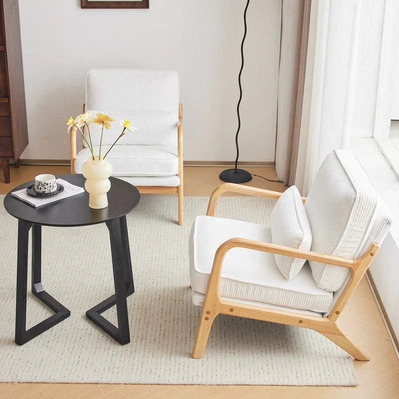 Mid Century Modern Upholstered Accent Chair – Image 74