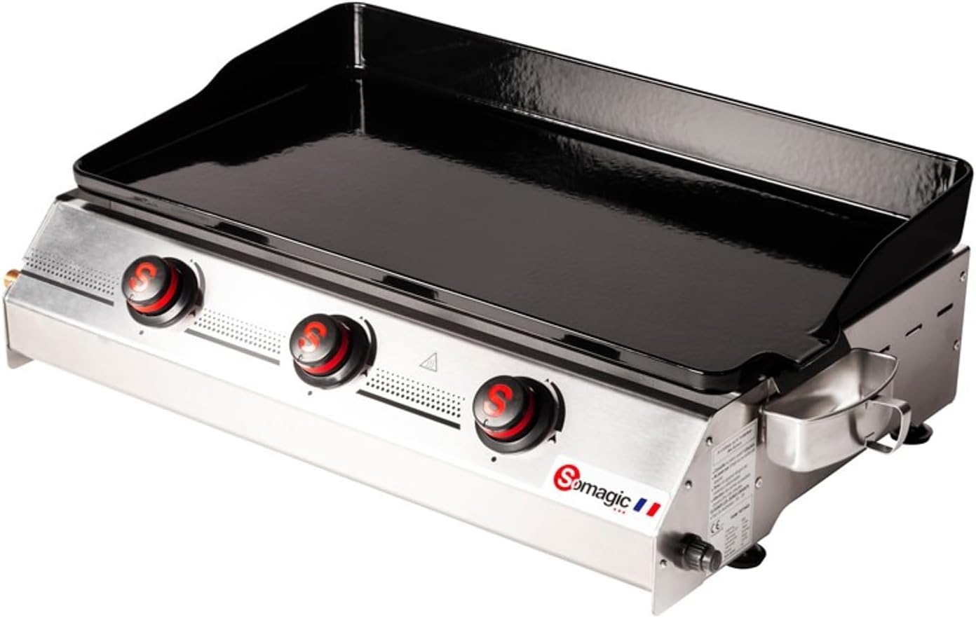 Plancha premium 3 brûleurs 10,5kW