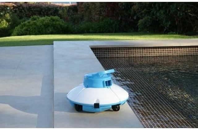 Bestway Robot Piscine Autonome Frisbee Bleu - Nettoyage Fond Plat - 5x3m Max – Image 6