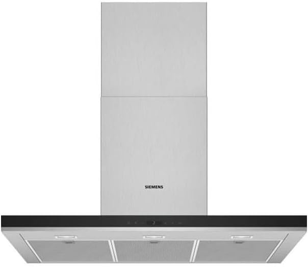 SIEMENS Hotte decorative murale LC97BHP50, Hotte murale,iQ500,90 cm, Inox