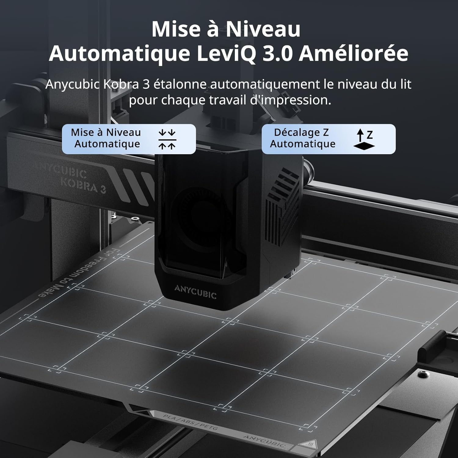 Imprimante 3D multicolore ANYCUBIC Kobra 3 Combo - 250*250*260mm – Image 7