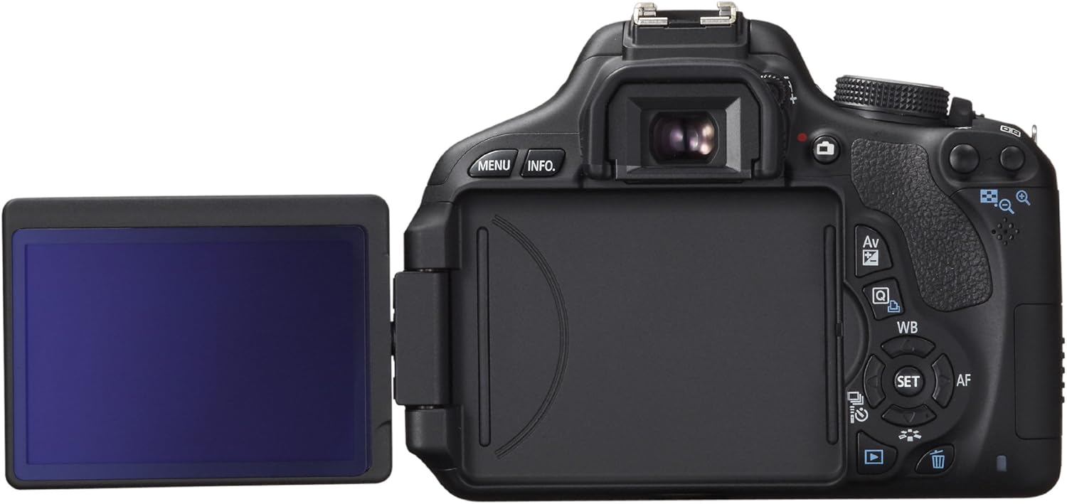 Canon EOS 600D Appareil photo numérique Reflex 18 Mpix Kit Objectif 18-55mm IS II Noir – Image 5