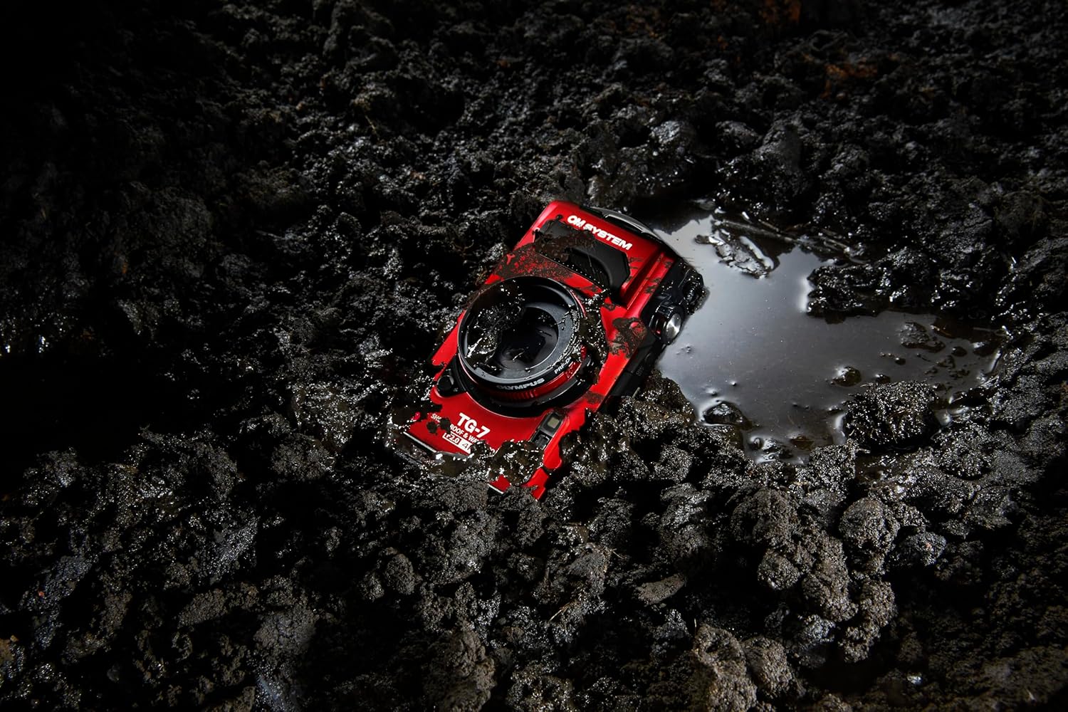 OM SYSTEM Tough TG-7 Rouge, 12 MP, étanche, Antichoc, Modes de Prise de Vue sous-Marine et Macro, vidéo 4K, Zoom 4X Grand-Angle (successeur Olympus TG-6) – Image 8