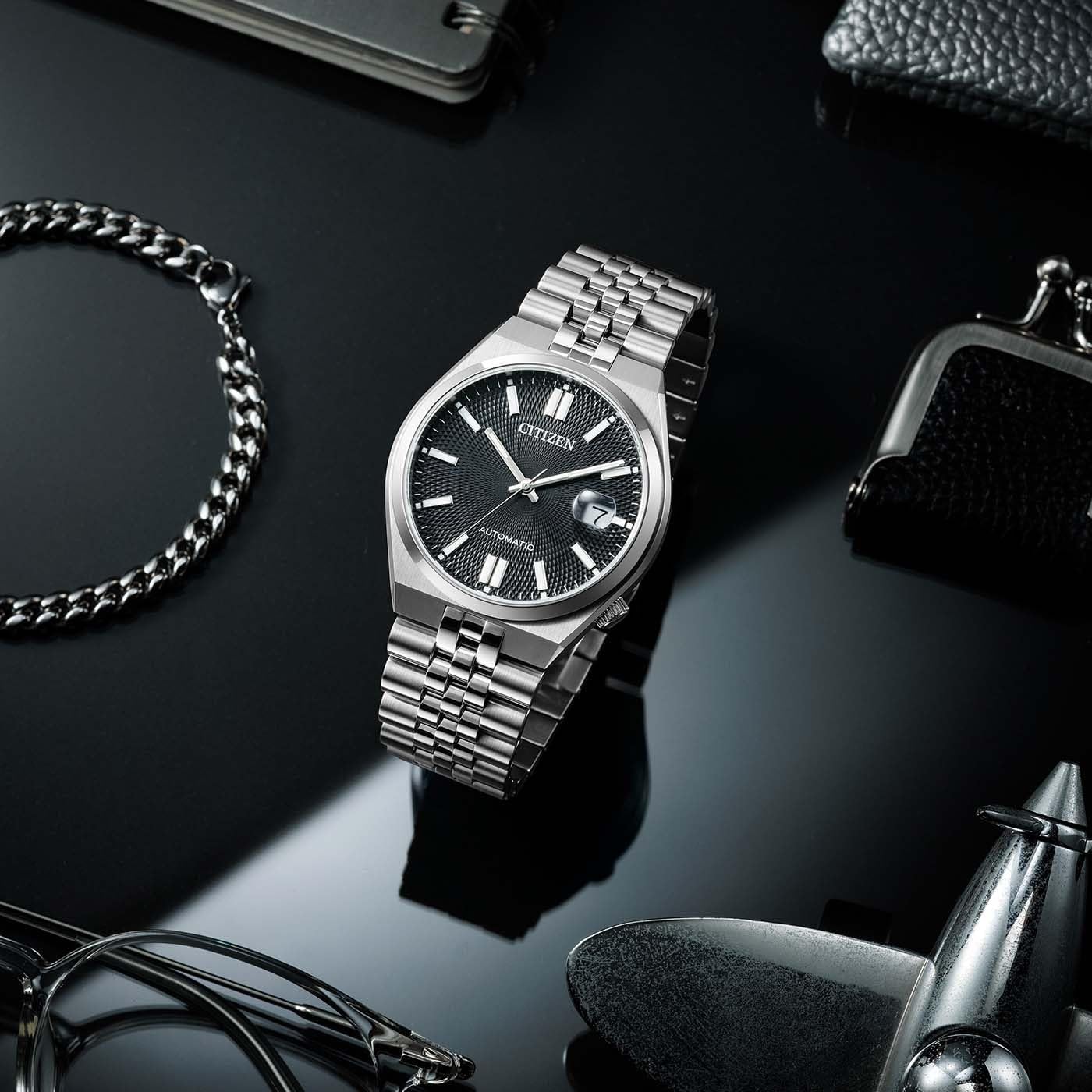 Montre Citizen Analogique Automatique pour Hommes Tsuyosa – Image 6