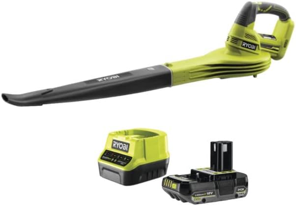 Pack RYOBI Souffleur OBL1820S - 18V One+ - 1 Batterie 2.0Ah - 1 Chargeur Rapide