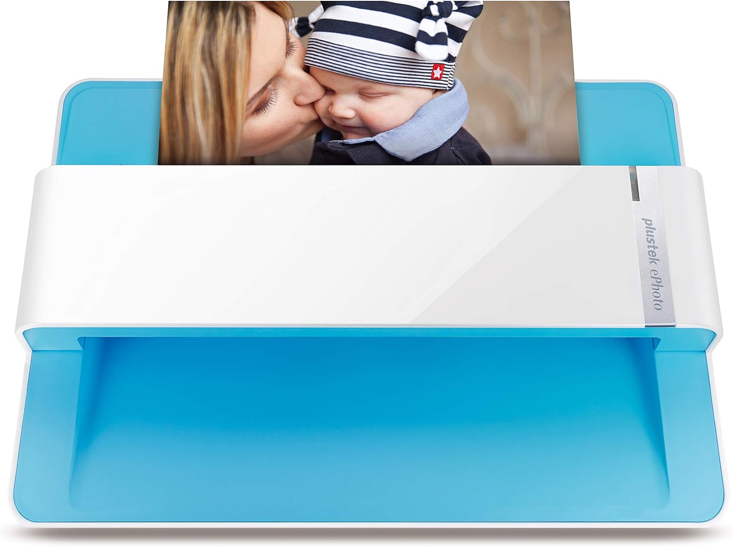 Scanner Photo Plustek - ePhoto Z300, récompensé par Le German Design Award 2018, numérisez des Photos 4 x 6 en 2 s, alignement Automatique et découpe avec capteur CCD Prend en Charge Mac et PC.