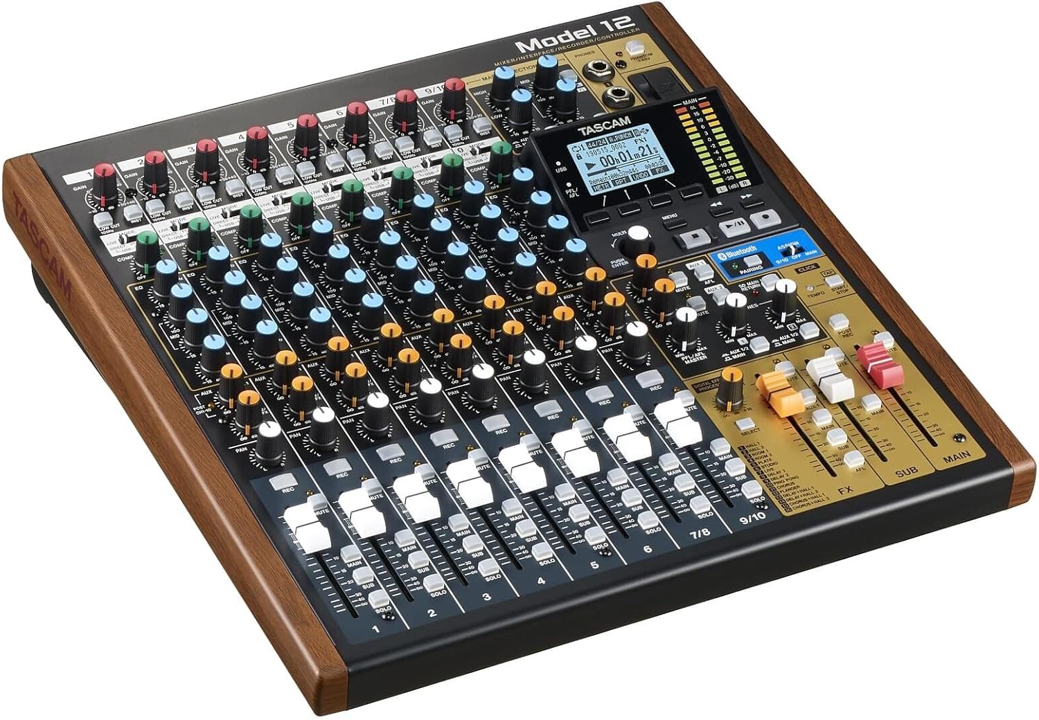 Tascam Model 12 Table de mixage analogique