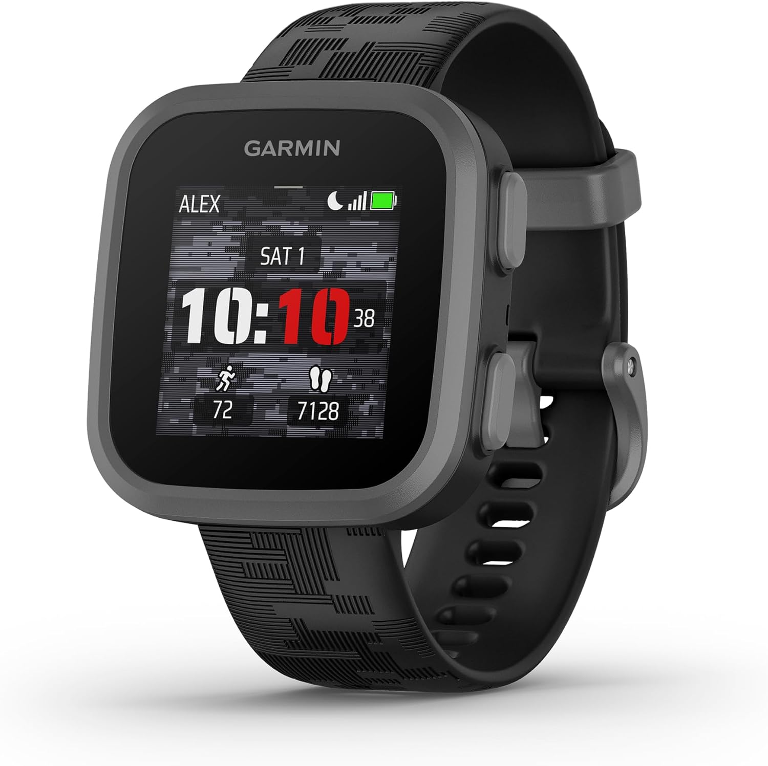 Bounce, montre intelligente pour enfants, messagerie vocale et texte bidirectionnelle, suivi de la localisation, camouflage noir