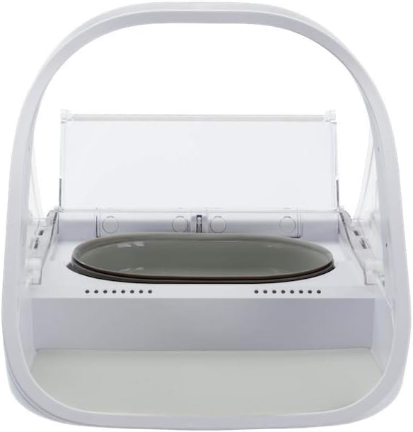 Sure PetCare | Distributeur de Nourriture Connect à Puce électronique SureFeed, Compatible avec Les médaillons d'identification par radiofréquence, contrôle par Application Mobile, Blanc – Image 4