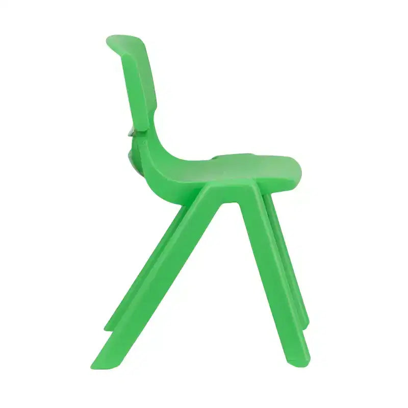 Flash Furniture 10 Pack Plastic Stackable School Chair with 13.25 Seat Height – Image 18