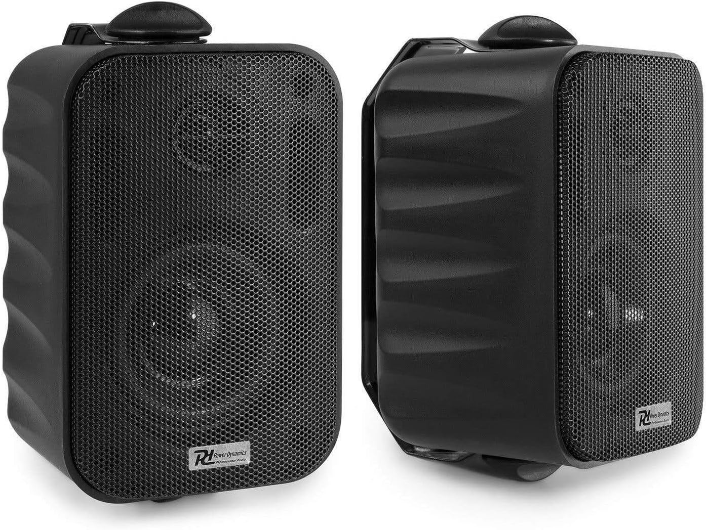 Power Dynamics Pack Sonorisation 4 Zones 400 Watts Bluetooth avec 8 Enceintes Noires, Lecteur MP3 USB/SD, Radio FM, Entrées Micro, Télécommande - Kit Complet pour Multi-Pièces, Restauration – Image 6