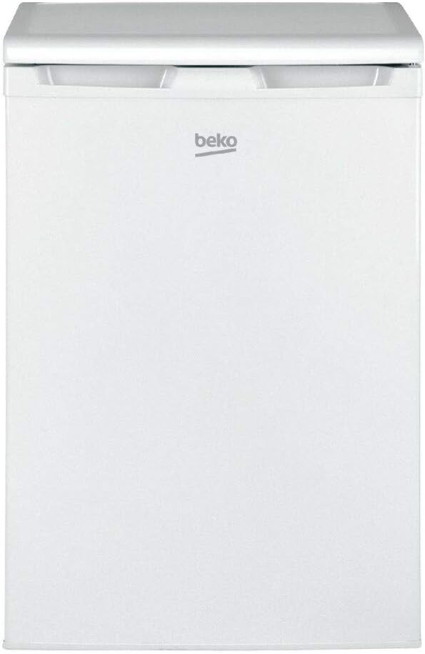 Beko TSE1284N Réfrigérateur table top - Volume total 114L : 101L (Réfrigération) + 13L (Congélation), Compartiment congélation 4 étoiles, MinFrost, Charnière de porte réversible, blanc – Image 2