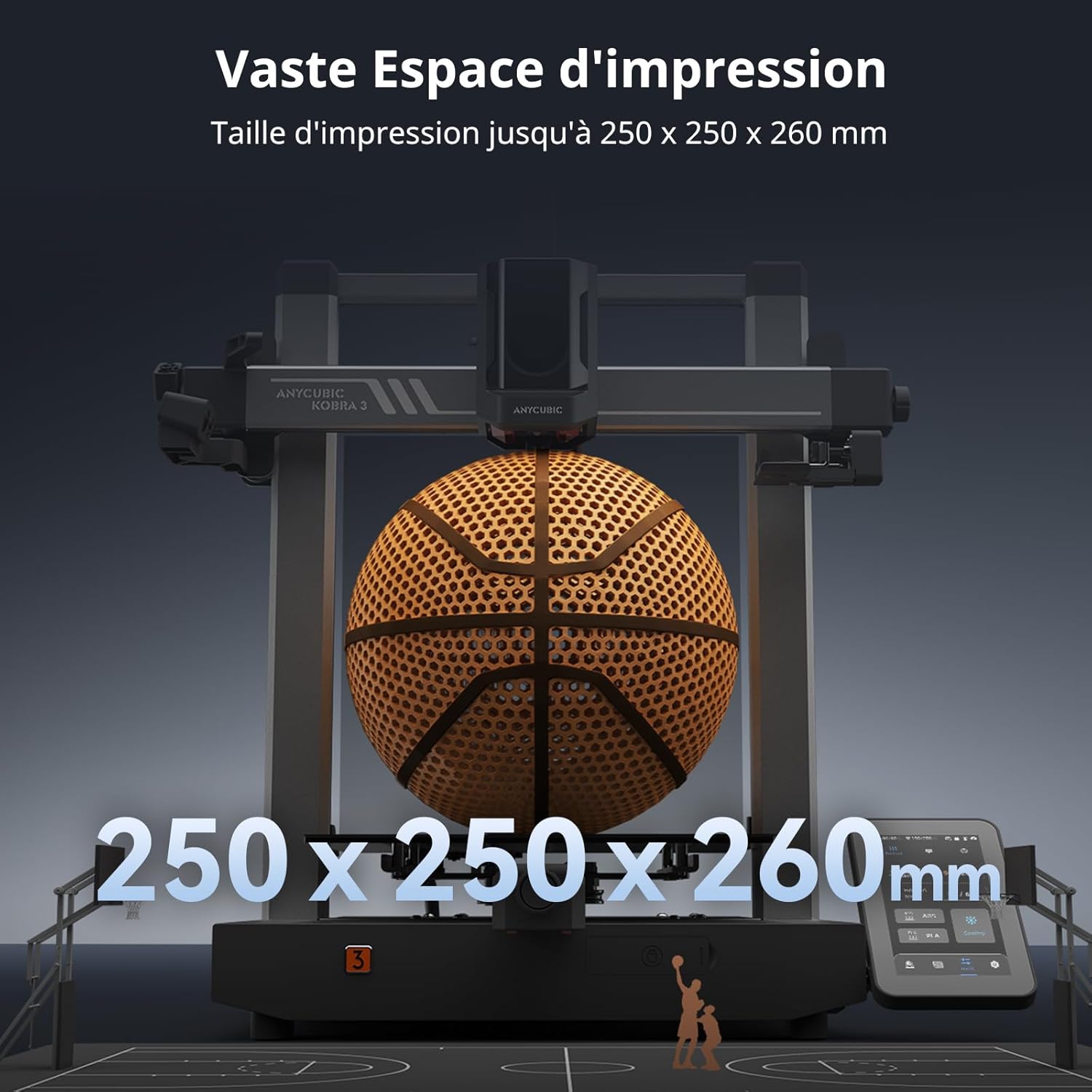 Imprimante 3D multicolore ANYCUBIC Kobra 3 Combo - 250*250*260mm – Image 9