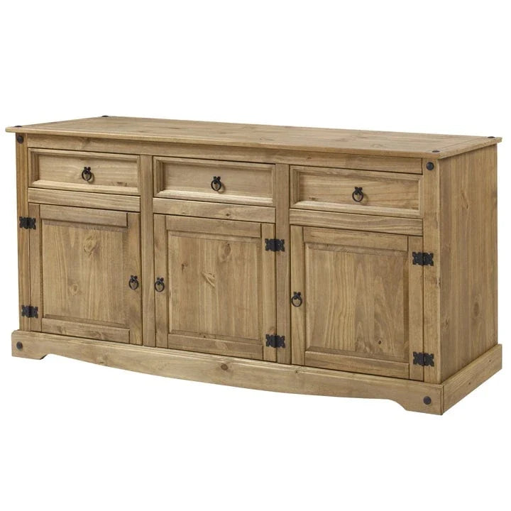 65 Wood Buffet Sideboard Farmhouse - Corona Collection – Image 23