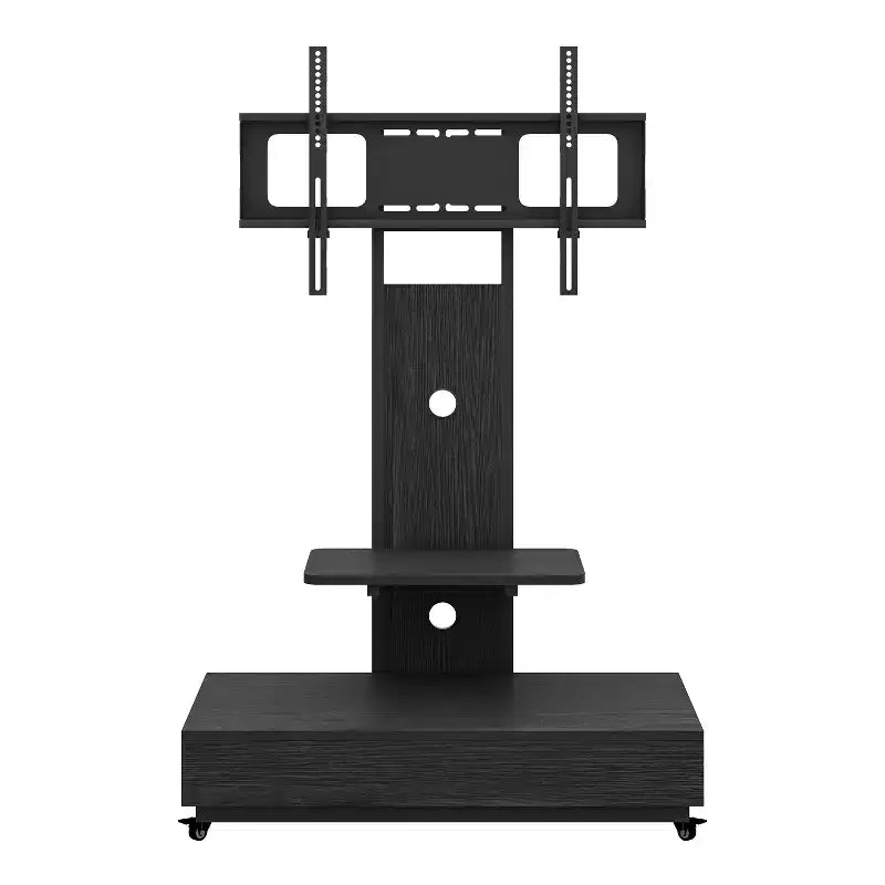 TV Stand for 32-75 TVs, Adjustable Height Mobile TV Cart with Drawer and Wheels for Living Room, Bedroom, Offices -ModernLuxe – Image 19