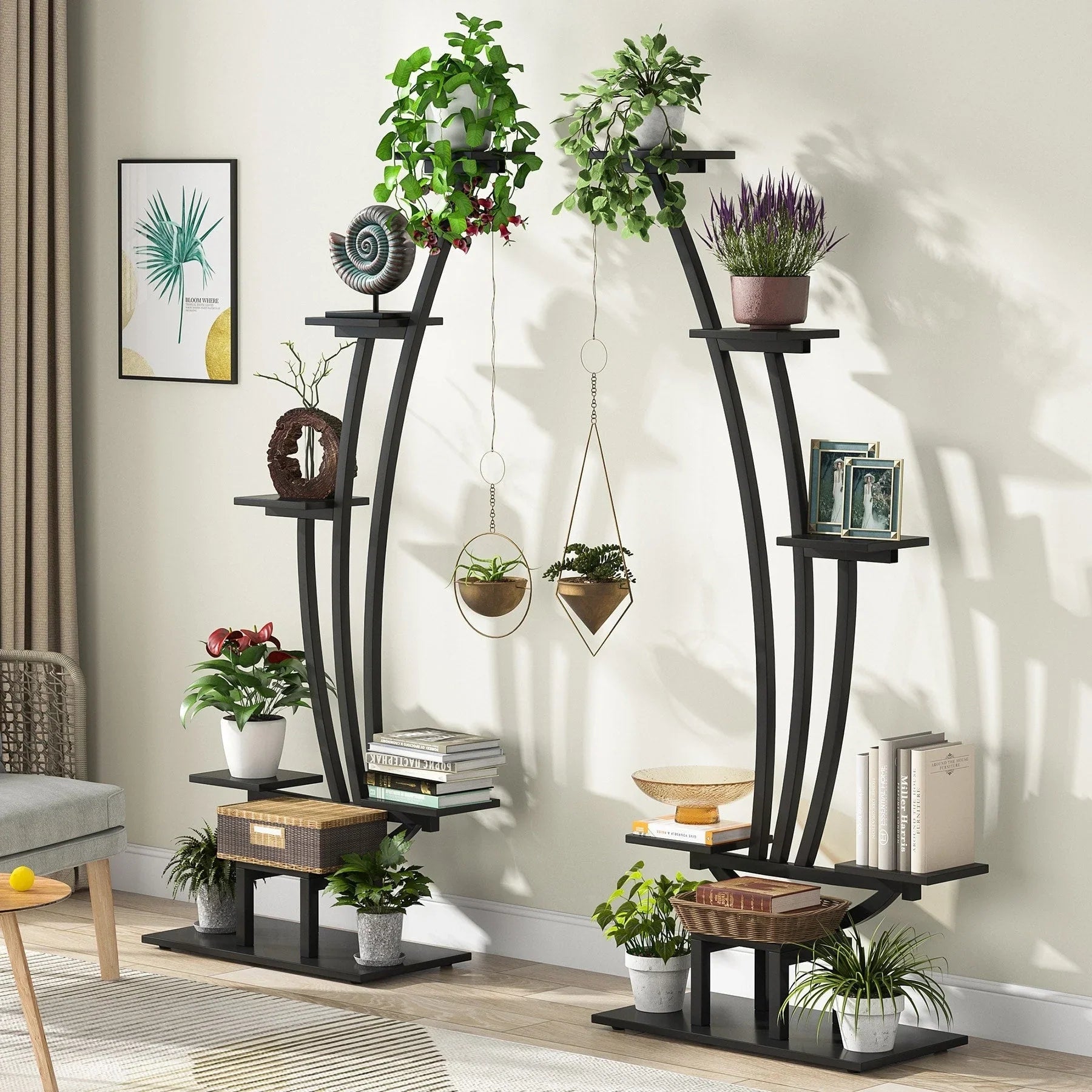 Indoor Plant Stand, 6-Tier Flower Rack for Home Garden- Set of 2 – Image 20