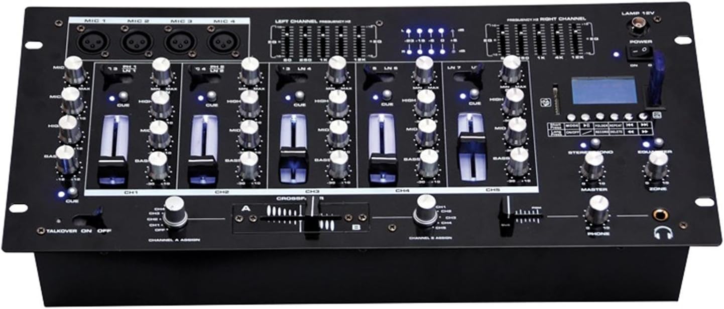 BST ACTIV218 Table de mixage Noir