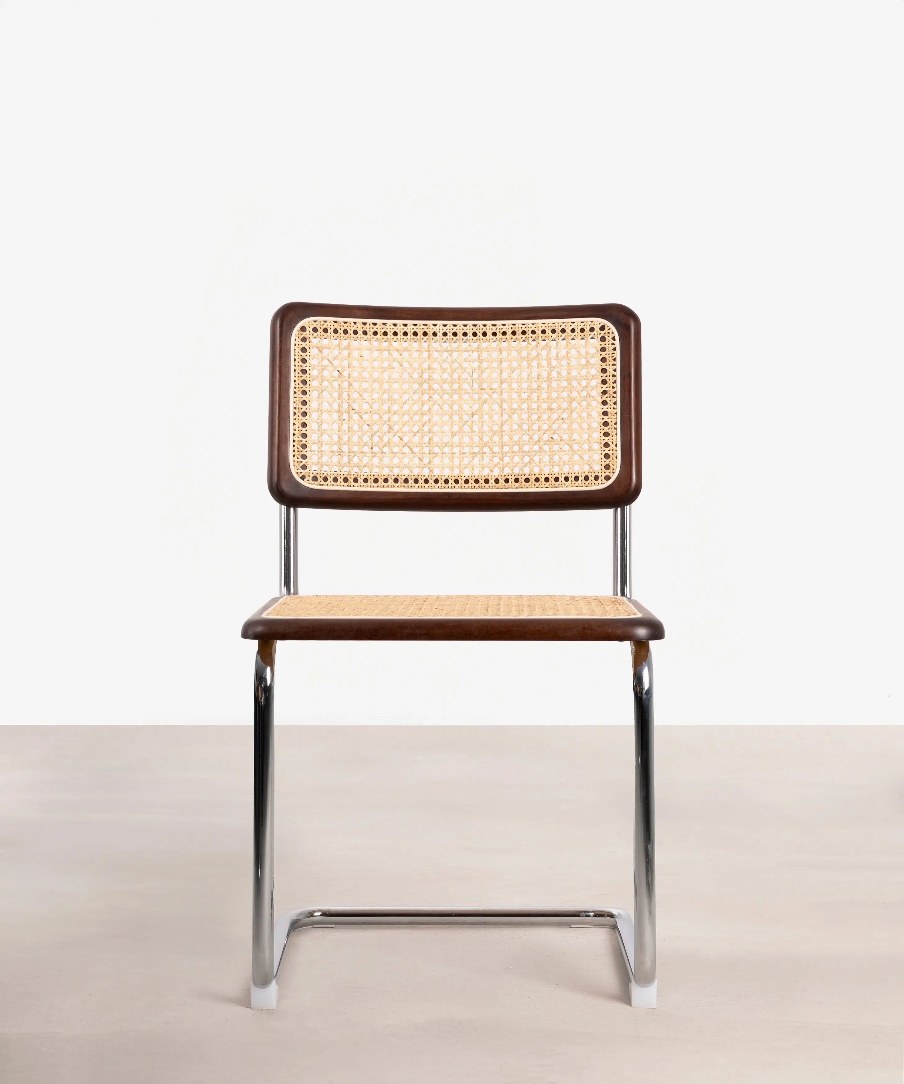 Silla de Comedor de Madera, Ratán y Metal Candy – Image 25