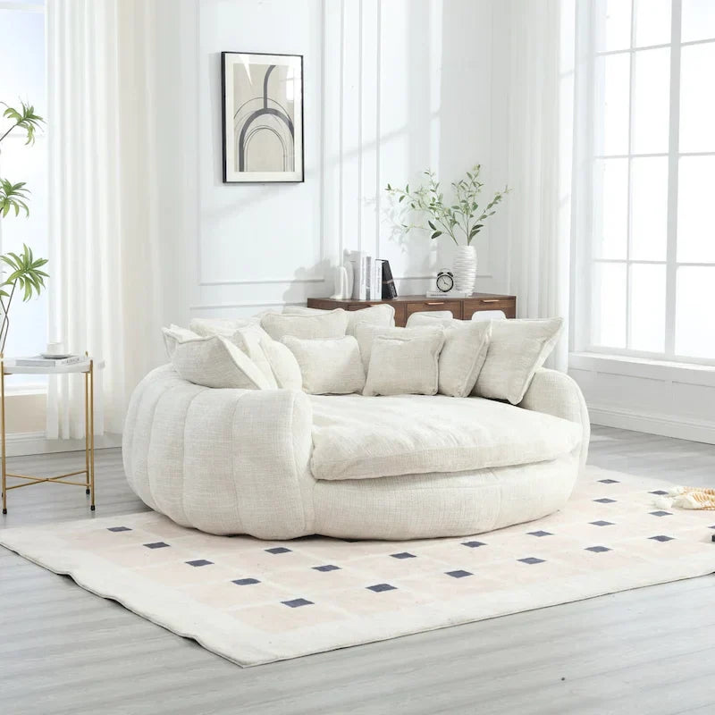 Comfortable Double Loaf Sofa Bed, Oversized Sofa Bed with Armrests – Image 26