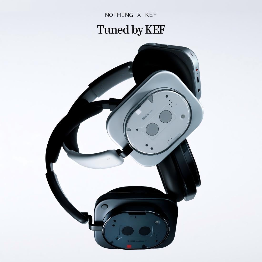 Nothing Headphone (1) Casque Circum-Aural sans Fil avec Réduction Active du Bruit, 80h Autonomie, Hi-Res, Audio Spatial, Résistant à l’Eau – Blanc – Image 6