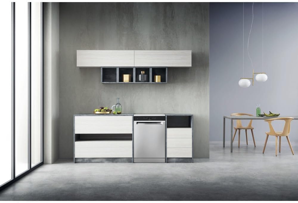 Whirlpool Lave-vaisselle, couleur inoxydable, grande capacité – WFO 3T141 X – Image 4