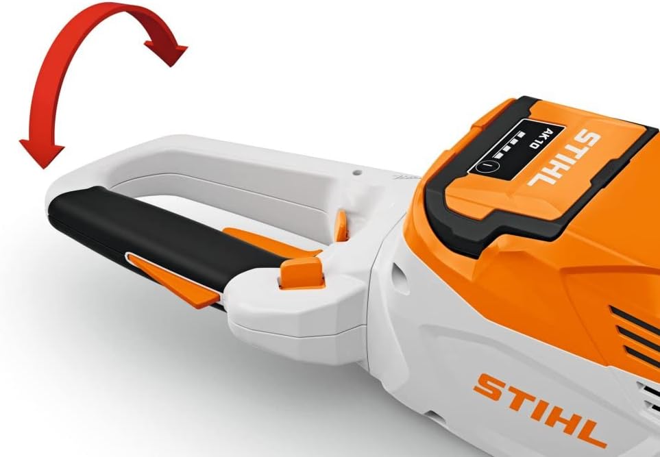 STIHL Taille-haie sans fil HSA 60 (Noir, Alimenté par pile, 3000 SPM, Acier allié) – Image 3