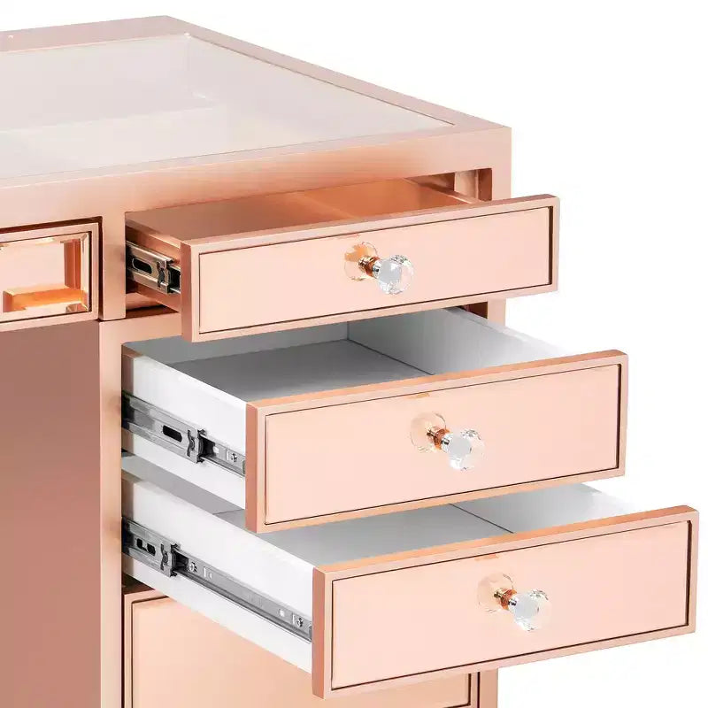 Impressions Vanity SlayStation Plus Premium Mirrored Vanity Table – Image 9